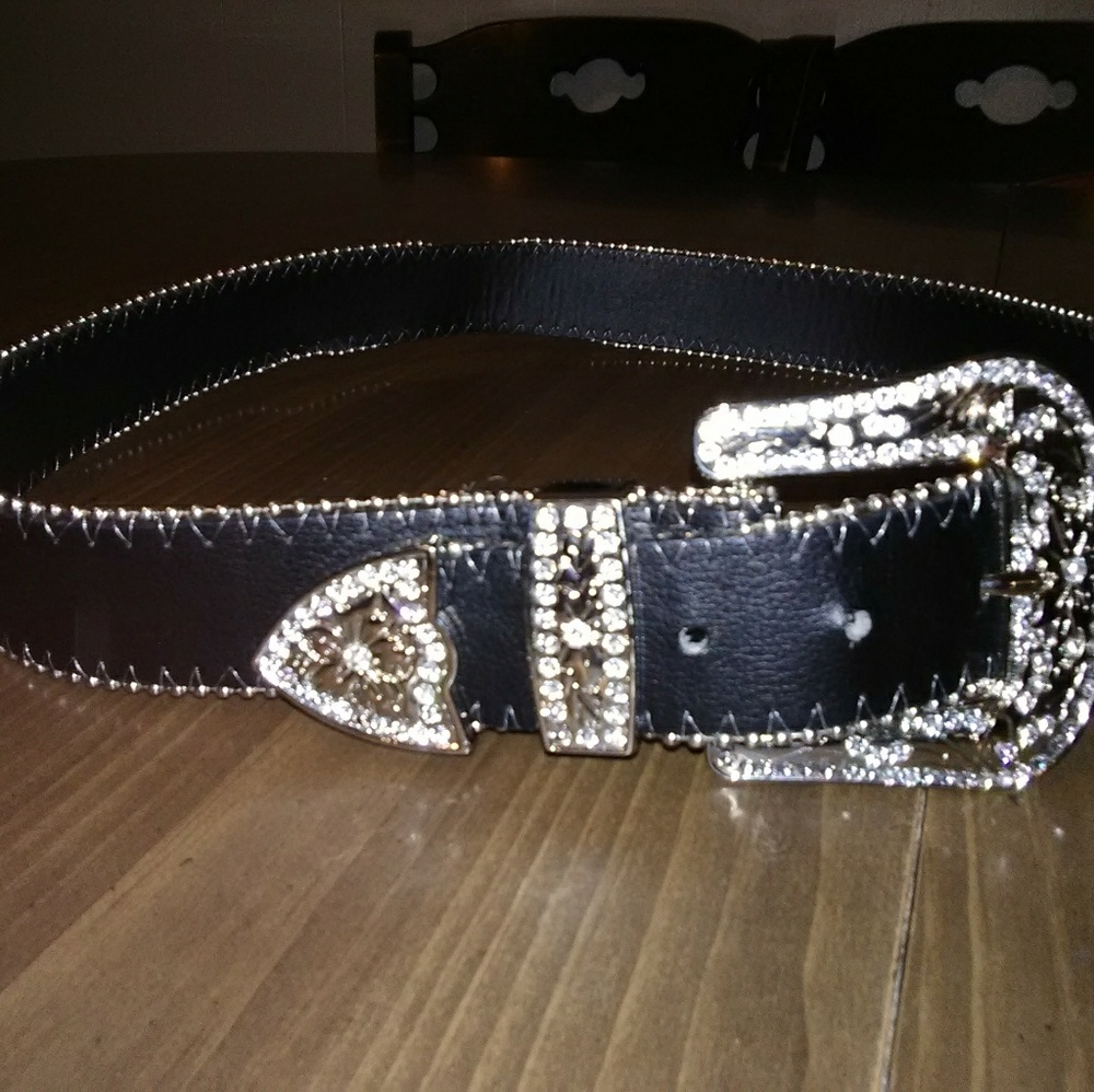 Rhinestone belt size S/M
